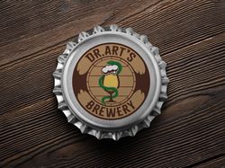 Лого для крышки крафтового пива