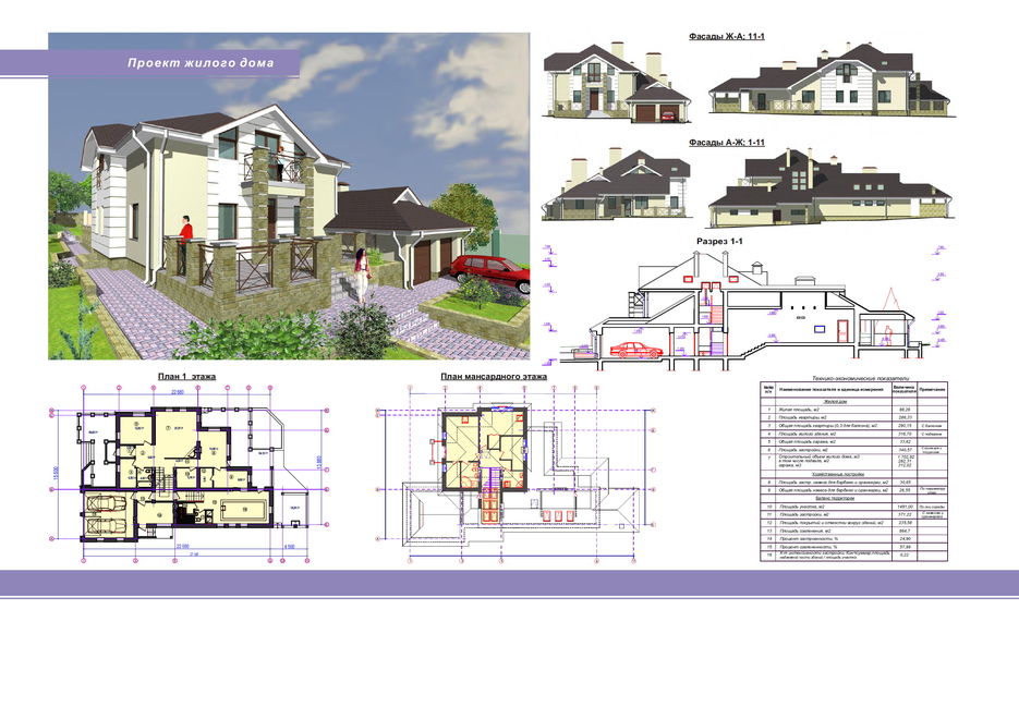 Проект жилого дома
