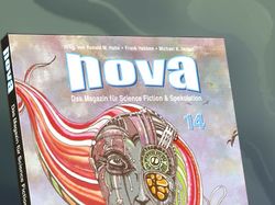 Обложка для немецкого sci-fi журнала "NOVA"