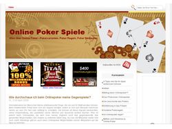 Online Poker Spiele