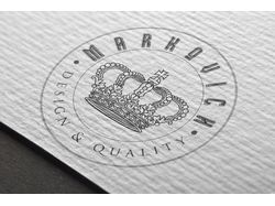 Логотип для "Markovich" design & quality