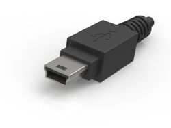 3D модель mini USB