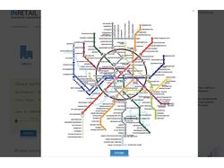 Интерактивная карта метро