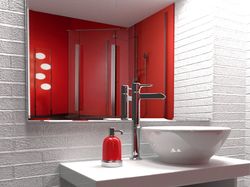 3d visualization of the bathroom
