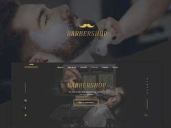 Landing Page for Barbershop