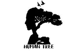 Логотип на тему природы и человека