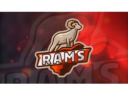 Rams. Esport Logo