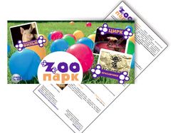 Флаер телеканала «ZOOПАРК»