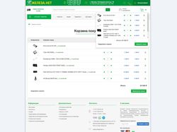 Интернет-магазин zheleza.net(Корзина покупок)