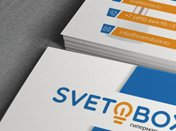 Визитка Svetobox