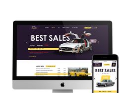 Сайт по продаже авто