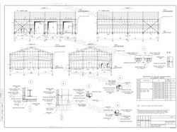 Sandwich panel layout