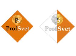 Векторизация логотипа ProfSvet