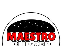 Логотип для магазина "MAESTRO BURGER"