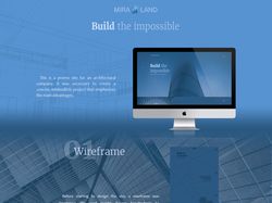 Architectural company - Promo site