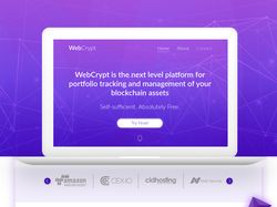 Landing Page Cryptocurrency