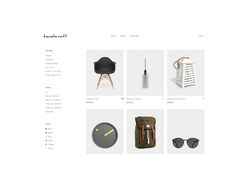 Интернет магазин в стиле Loft