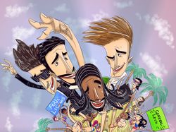 Арт к треку "Flex" от Funk Machine. Часть 1