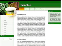 Сайт для раскрутки think-bar-ов для Heineken Int.