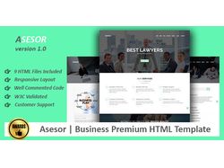 Asesor | Business Premium HTML Template