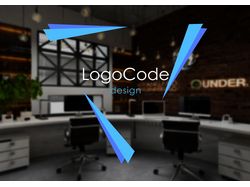 Логотип и шапка вк для LogoCode