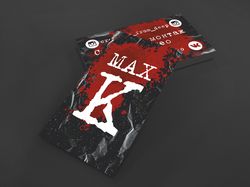 Разработка визиток | Max K