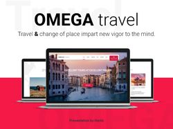 OMEGA travel - Landing Page