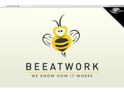 Лого для компании Bee at work