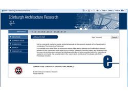 Edinburgh Architecture Research