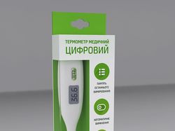 Дизайн упаковки термометров