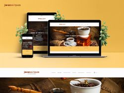 Дизайн сайта кофейни "Золотой Дукат"