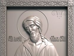 3d модель иконы св. Алексий
