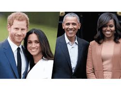 Мишель Обама свела Гарри и Меган вместе...