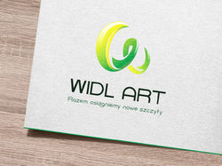 Логотип и визитка для веб-студии WIDL ART