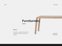 Furnituristic  |  Web UI/UX