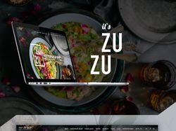 РеДизайн страницы для ресторана ZuZu