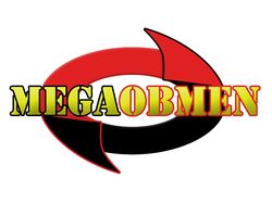 Логотип фирмы МЕГАОБМЕН