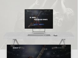 Designe landing page  "SIDEUP"