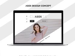 Дизайн сайта ASOS