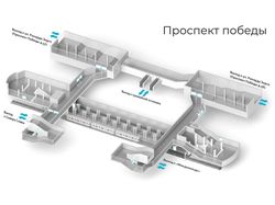 Интерактивные 3d схемы расположения реклам в метро