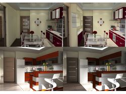 Дизайн квартиры, 3D визуализация