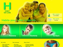 Французкий интернет-магазин "H-Habits" на Magento