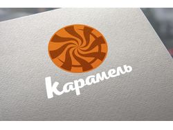Разработка логотипа для кафе "Карамель"