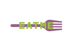 Разработка логотипа для EATME - Доставка еды