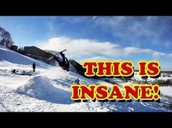 Экстремальное катание и прыжки на сноуборде