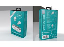 Дизайн упаковки беспроводных наушников