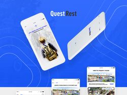 Дизайн мобильного приложения QuestRest