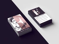 Логотип и визитка brow studio "FRIDA"