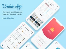 Waldo. UX/UI design mobile app