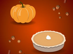 Иллюстрация для сайта на тему "Thanksgiving day"